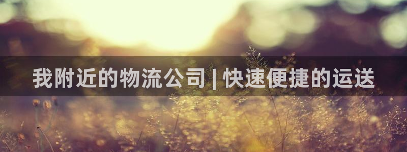 28圈是干嘛的：我附近的物流公司 |
