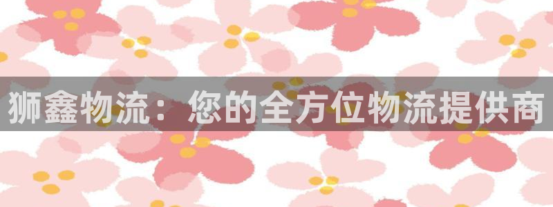 加拿大28圈注册链接：狮鑫物流：您的