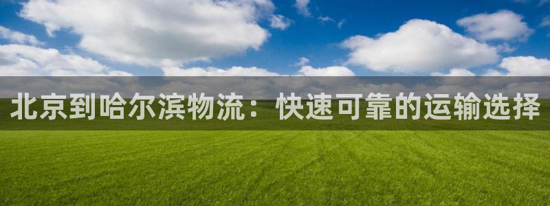 28圈娱乐官网网页入口：北京到哈尔滨