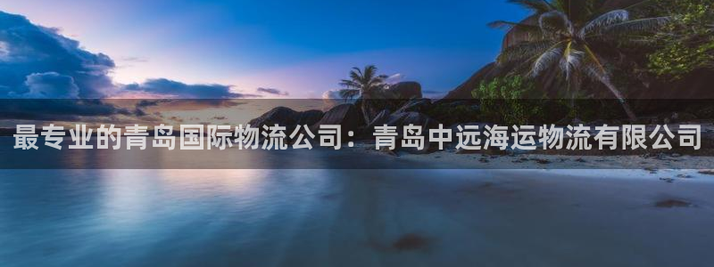 28圈网赌案件：最专业的青岛国际物流
